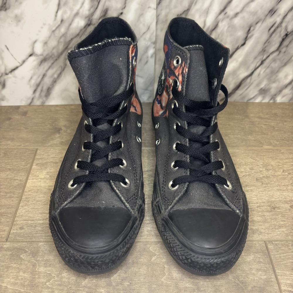Converse x Andy Warhol Chuck Taylor All Star Hi-Top Women's 6.5 Black Shoes